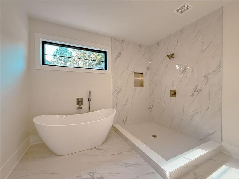 Furnished interior view inside a new home in , Marietta (Image 20).