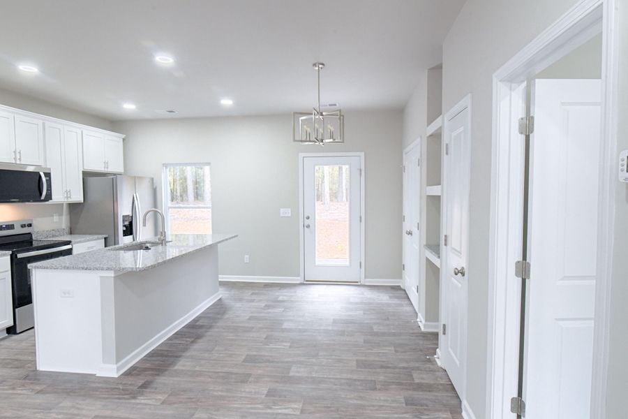 Furnished interior view inside a new home in , Orangeburg (Image 7).
