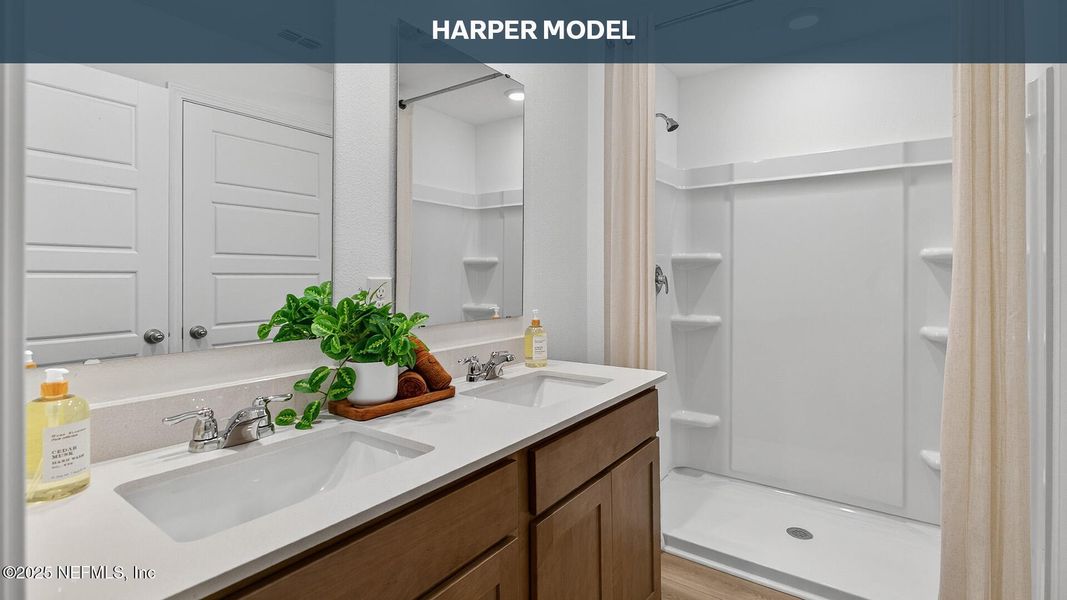 Furnished interior view inside a new home in , Bunnell (Image 6).