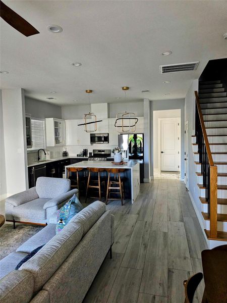 Furnished interior view inside a new home in , Houston (Image 16).