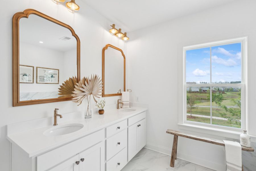 Furnished interior view inside a new home in , Summerville (Image 39).