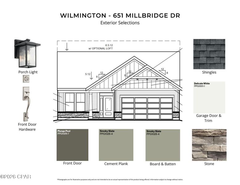 Image 9 of a home in Salt Grass at Ward Creek.