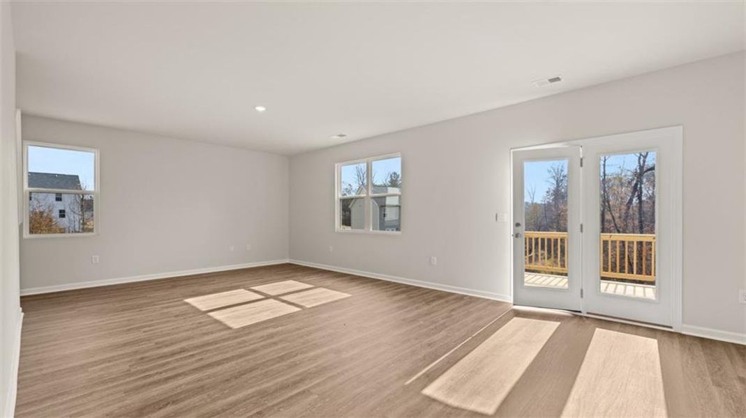 Spacious, unfurnished interior of a new home in Locust Grove Station - Cedar Ridge, Locust Grove (Image 31).