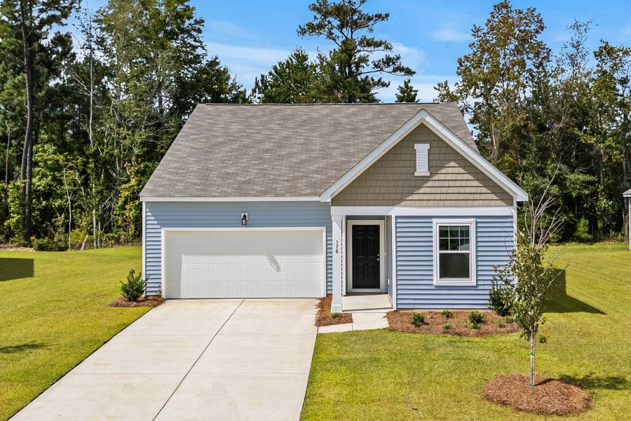 Representative exterior photo of a completed home built from the Moonbeam by Starlight Homes in Spring Grove, Aynor, SC (Image 20).