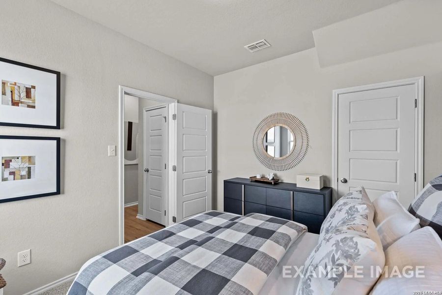 Furnished interior view inside a new home in Applewhite Meadows, San Antonio (Image 13).
