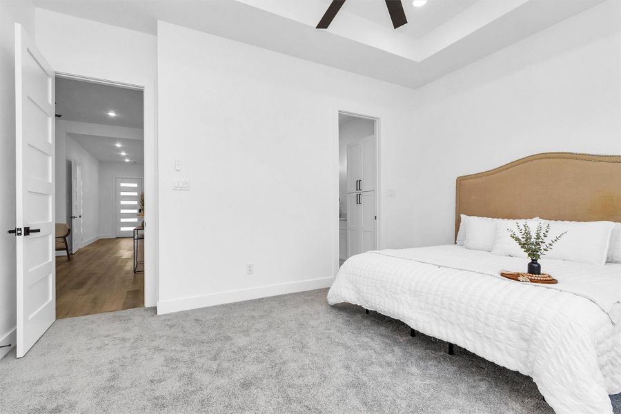 Furnished interior view inside a new home in , Houston (Image 19).