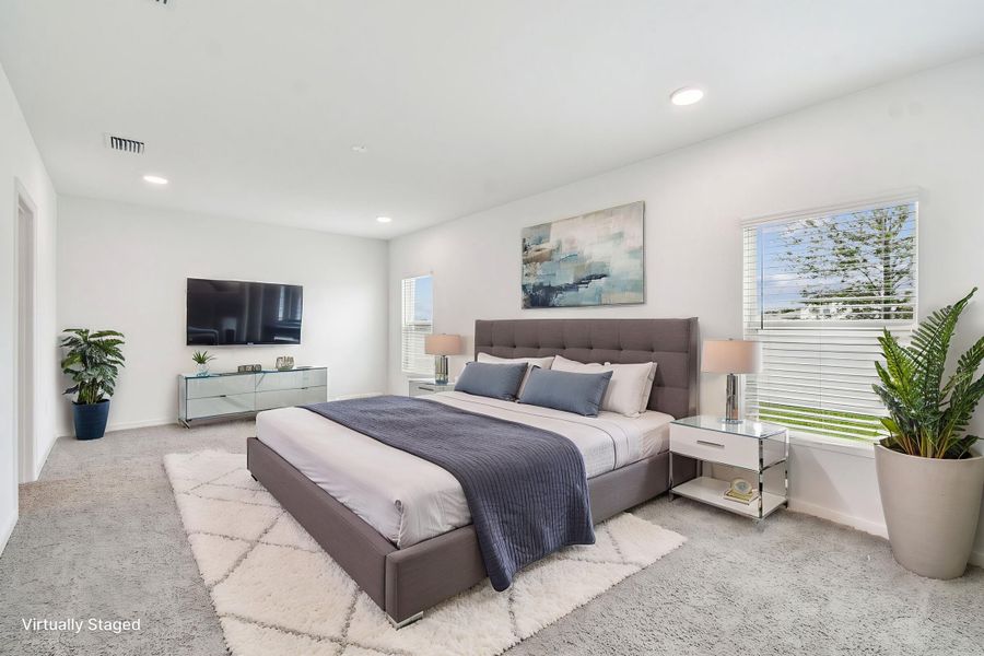 Owner's Suite - Virtually Staged