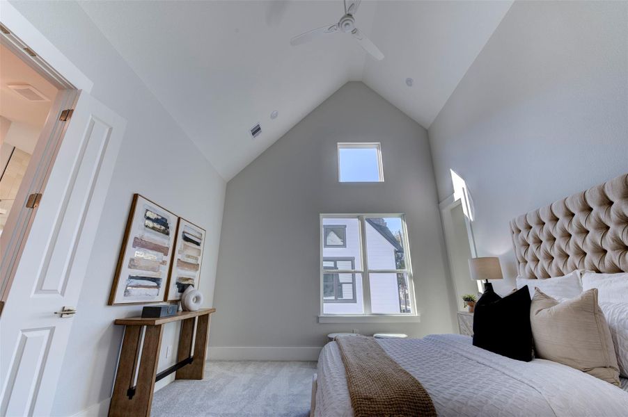 Furnished interior view inside a new home in , Houston (Image 12).