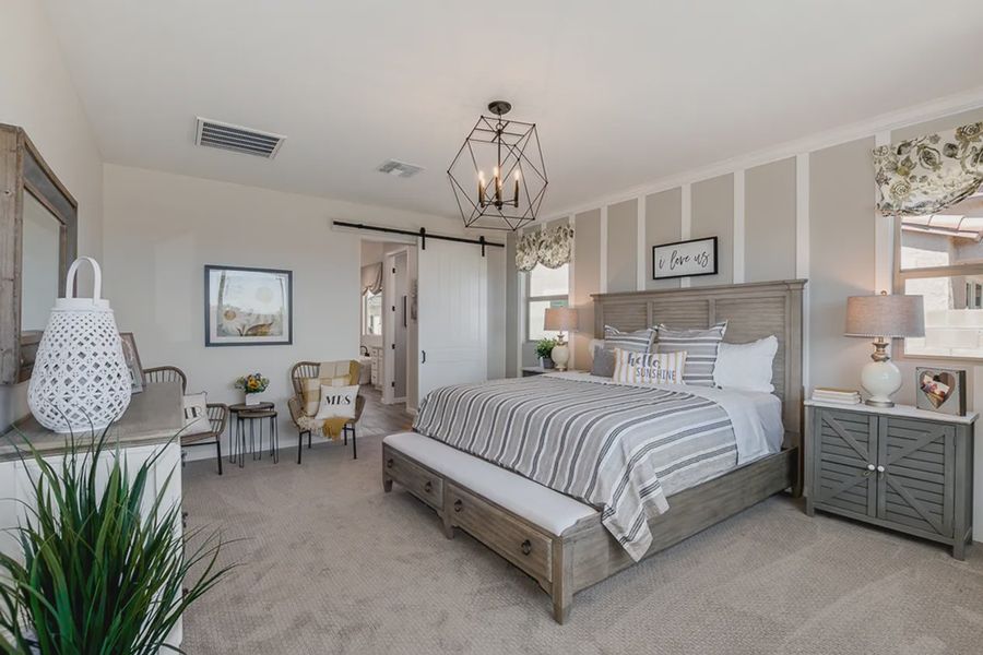 Representative furnished interior of a home built from the Crystal by Elliott Homes in Forté at Granite Vista, Waddell (Image 6).