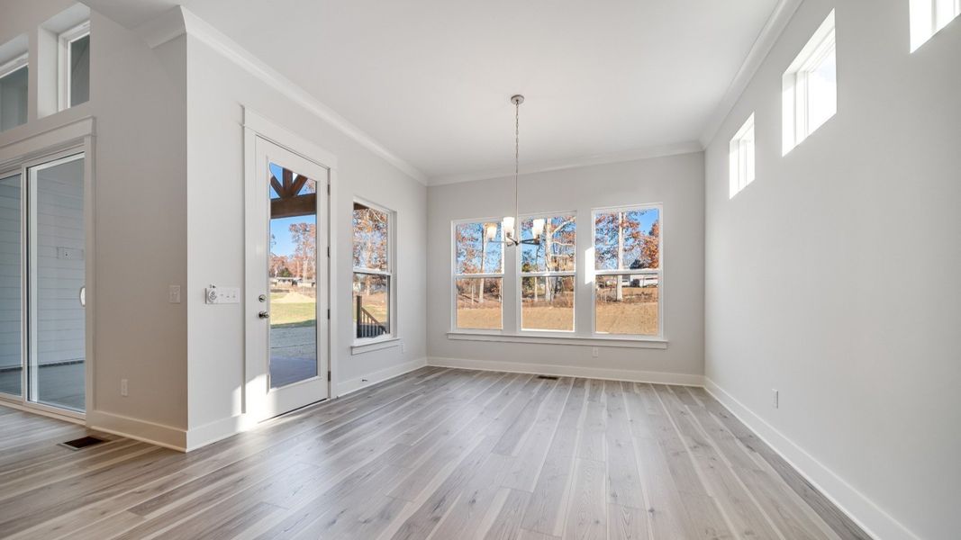 Furnished interior view inside a new home in Brush Creek, Fairview (Image 12).