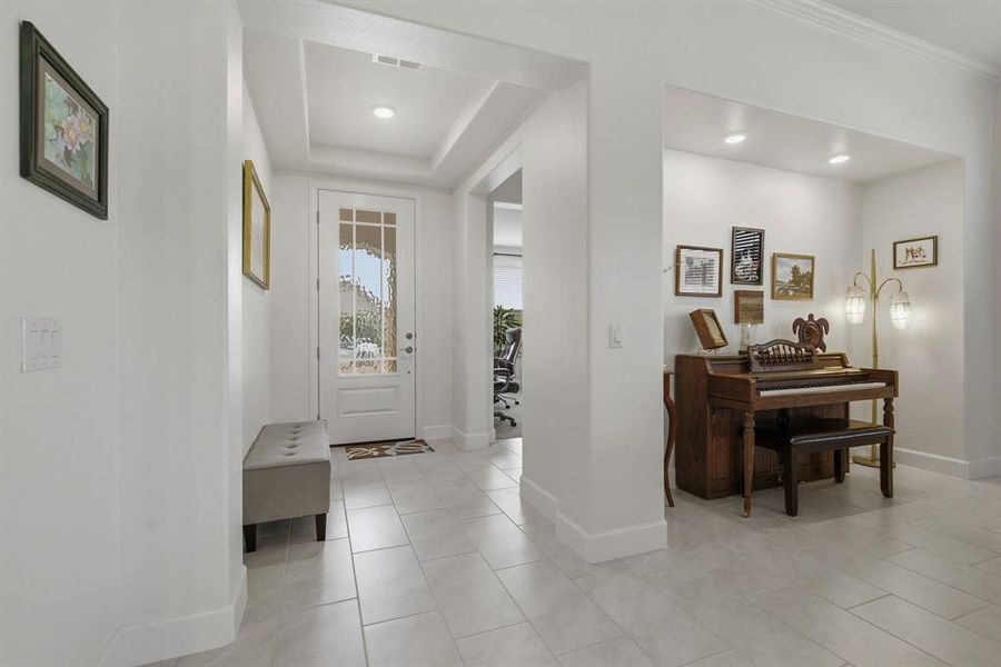 Furnished interior view inside a new home in , Denton (Image 17).