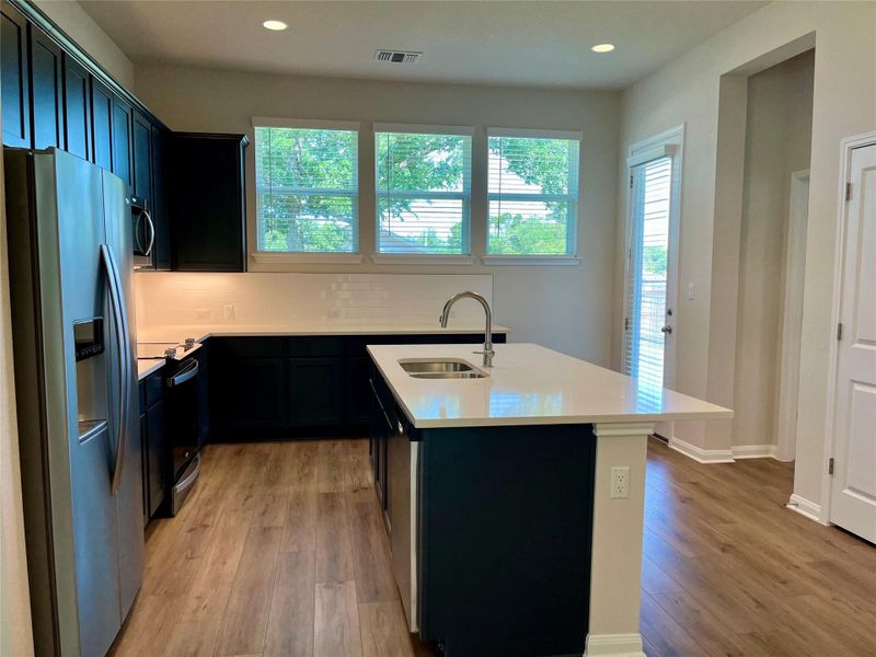 Furnished interior view inside a new home in Fleetwood, Dripping Springs (Image 5). Furnished interior view inside a new home in Fleetwood, Dripping Springs (Image 5).