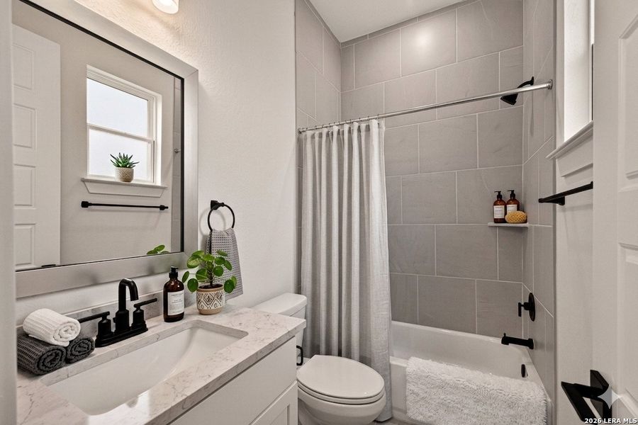 Furnished interior view inside a new home in , Castroville (Image 58).