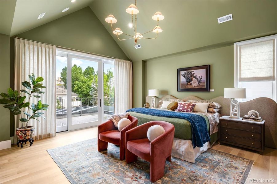 Furnished interior view inside a new home in , Denver (Image 38). Furnished interior view inside a new home in , Denver (Image 38).