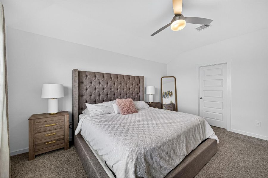 Furnished interior view inside a new home in , Katy (Image 40). Furnished interior view inside a new home in , Katy (Image 40).