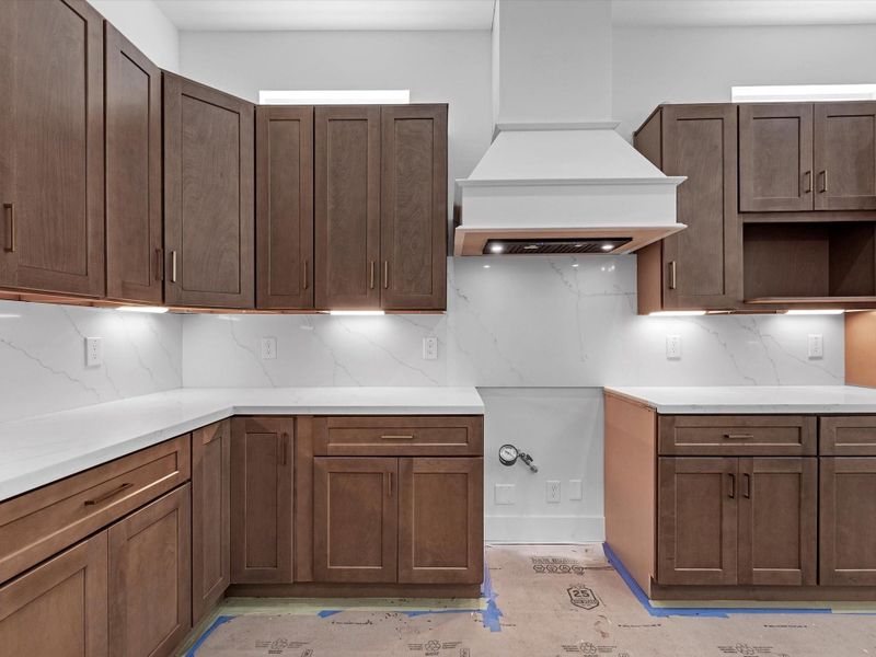 Furnished interior view inside a new home in , Sealy (Image 9).