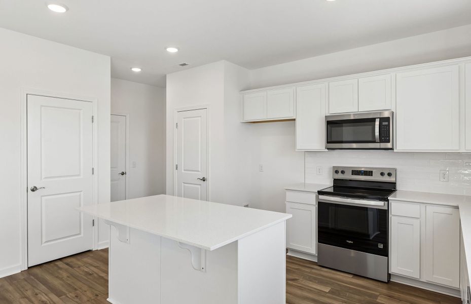 Furnished interior view inside a new home in Highlands of Carter's Station, Columbia (Image 12). Furnished interior view inside a new home in Highlands of Carter's Station, Columbia (Image 12).