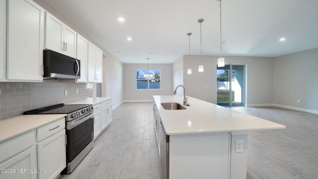Furnished interior view inside a new home in , Palm Coast (Image 10).