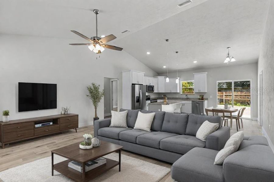 Furnished interior view inside a new home in , Bell (Image 4).