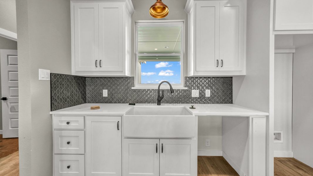 Representative furnished interior of a home built from the Jarrett 1 by Zeal Home Builders in Saddle Crest Estates, Weatherford (Image 42).