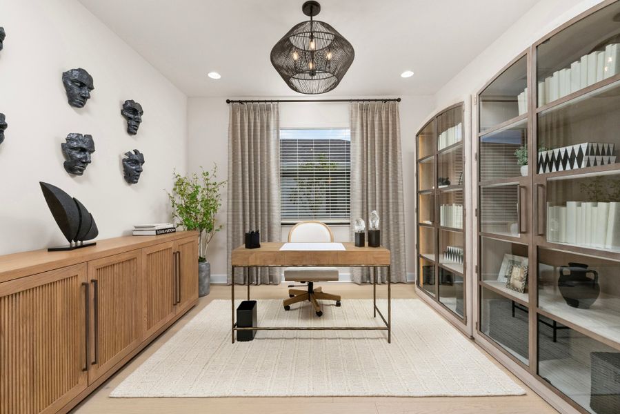 Representative furnished interior of a home built from the Andros by GL Homes in Valencia Harbor (55+), Fort Myers (Image 10).
