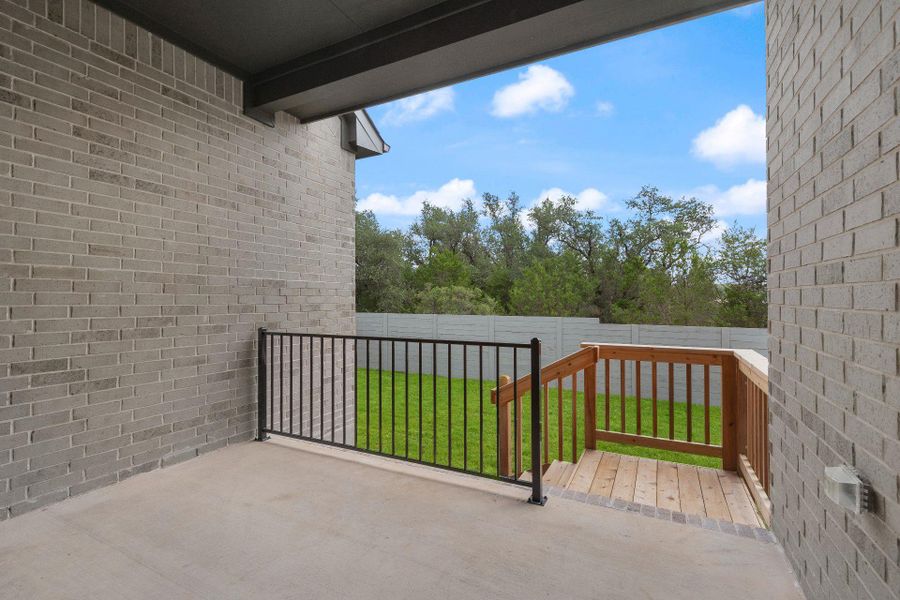Rear Covered Patio Rear Covered Patio