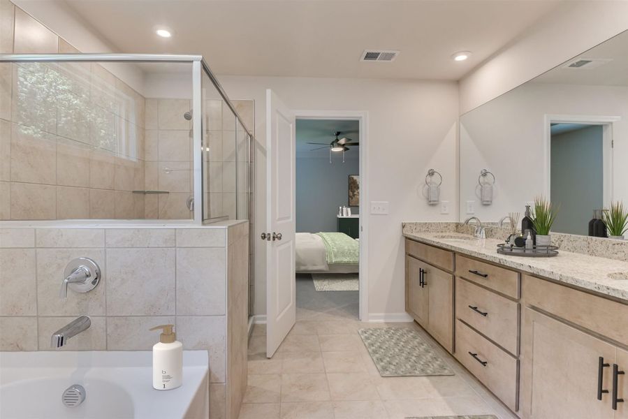 Representative furnished interior of a home built from the The Orchard by Stanley Martin Homes in Boykin Hills, Chapin (Image 19).