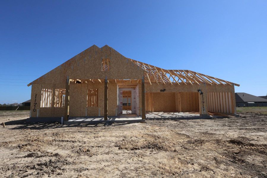 One story home with 4 beds, 2 baths, and 3 car garage,