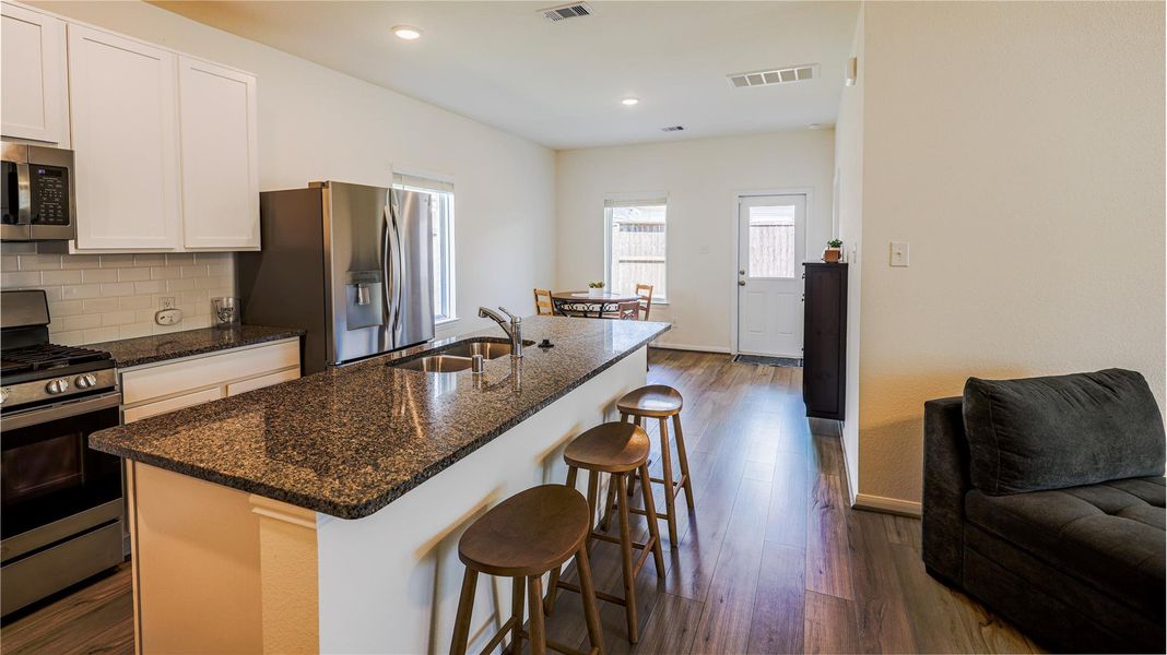 Furnished interior view inside a new home in Woodshore, Clute (Image 14).