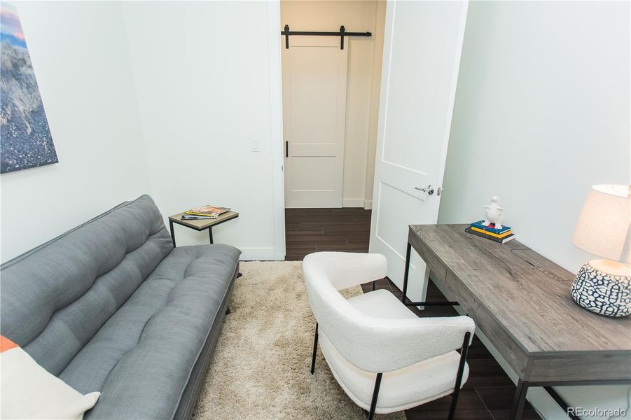 Furnished interior view inside a new home in , Denver (Image 17).