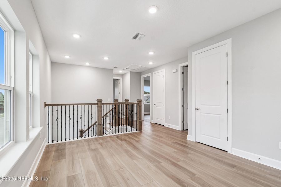 Spacious, unfurnished interior of a new home in Seabrook Village 50’ Rear Entry, Nocatee (Image 21).