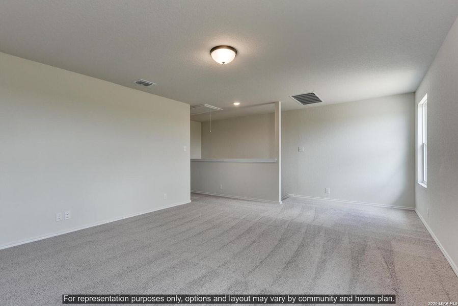 Spacious, unfurnished interior of a new home in The Wilder, Adkins (Image 16).