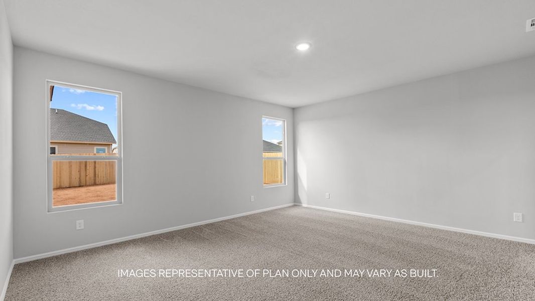 Representative unfurnished interior of a home built from the The Shelby by D.R. Horton in Everest Heights, Lubbock (Image 10). Representative unfurnished interior of a home built from the The Shelby by D.R. Horton in Everest Heights, Lubbock (Image 10).