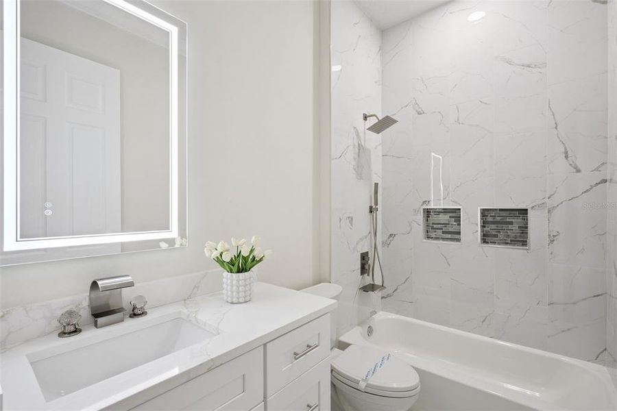 Furnished interior view inside a new home in , Apopka (Image 6).