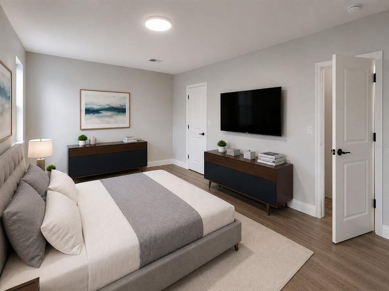 Furnished interior view inside a new home in , Ocala (Image 10).