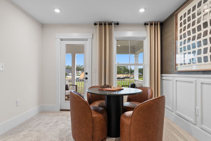 Representative furnished interior of a home built from the Vanderbilt by Pulte Homes in Indigo Bay, Myrtle Beach (Image 17). Representative furnished interior of a home built from the Vanderbilt by Pulte Homes in Indigo Bay, Myrtle Beach (Image 17).