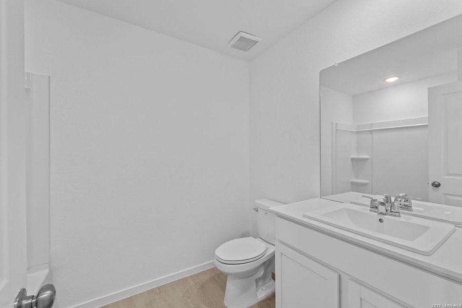 Furnished interior view inside a new home in Higdon Crossing, San Antonio (Image 7).