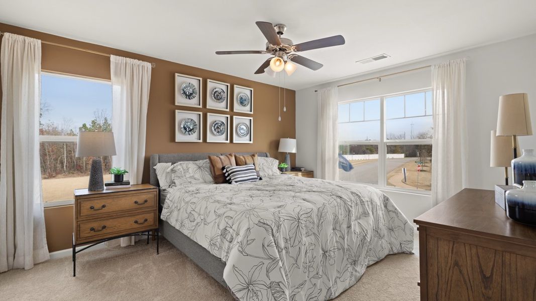 Representative furnished interior of a home built from the Maywood 3 by D.R. Horton in Laurel Park Townhomes, Hephzibah (Image 14).
