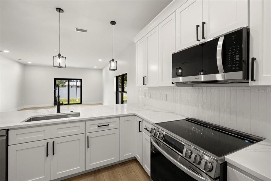 Furnished interior view inside a new home in , Tampa (Image 12).