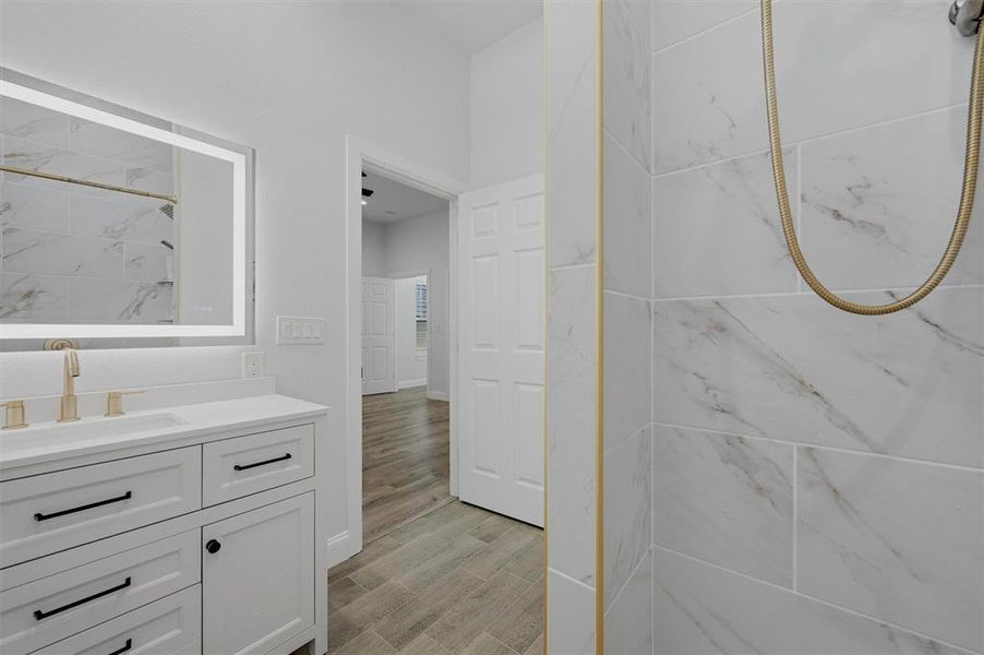 Furnished interior view inside a new home in , Gainesville (Image 11).