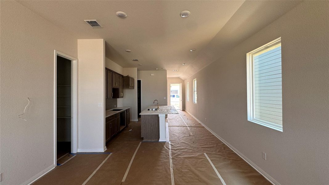Spacious, unfurnished interior of a new home in Cannon Ranch 40s, Dripping Springs (Image 10). Spacious, unfurnished interior of a new home in Cannon Ranch 40s, Dripping Springs (Image 10).