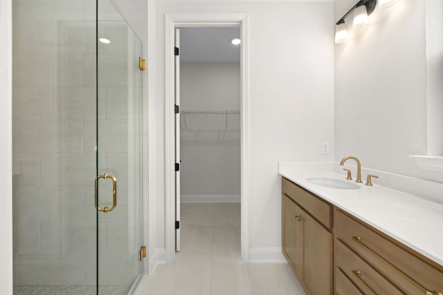 Representative furnished interior of a home built from the Palmetto by Riverside Homes in Mariposa at EverRange 40' Series, Jacksonville (Image 65).