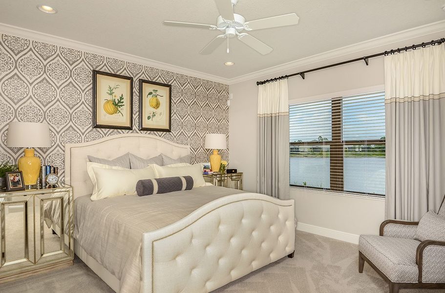 Furnished interior view inside a new home in Grand Palm, Venice (Image 9).