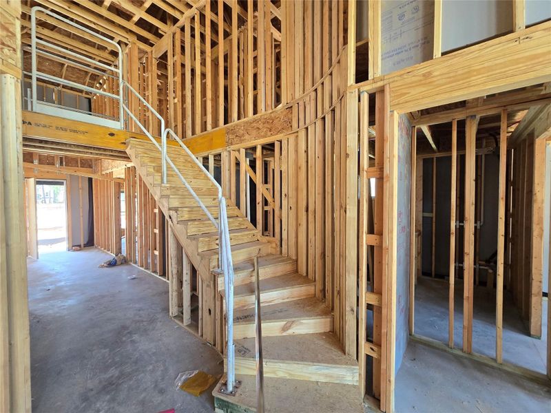 In-progress construction of a new home in , Porter, TX (Image 6). In-progress construction of a new home in , Porter, TX (Image 6).