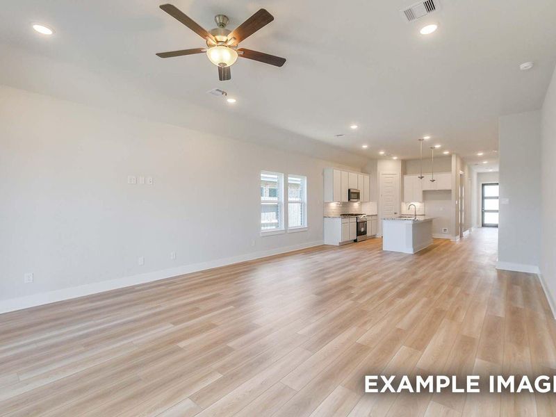 Spacious, unfurnished interior of a new home in Enclave at Newport, Crosby (Image 17).