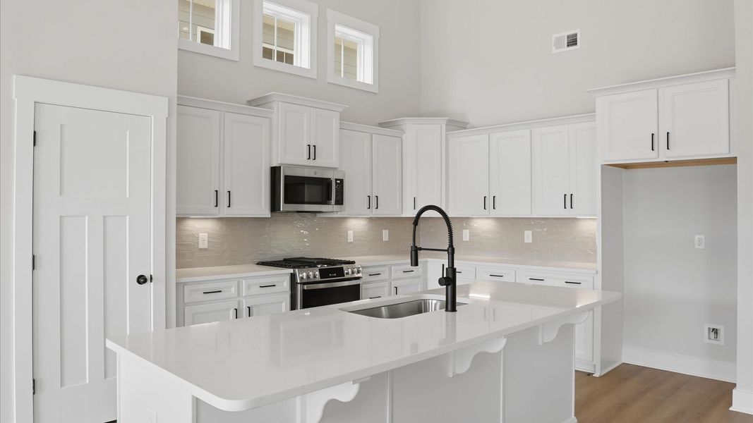Furnished interior view inside a new home in Mulberry Estates, Simpsonville (Image 14).