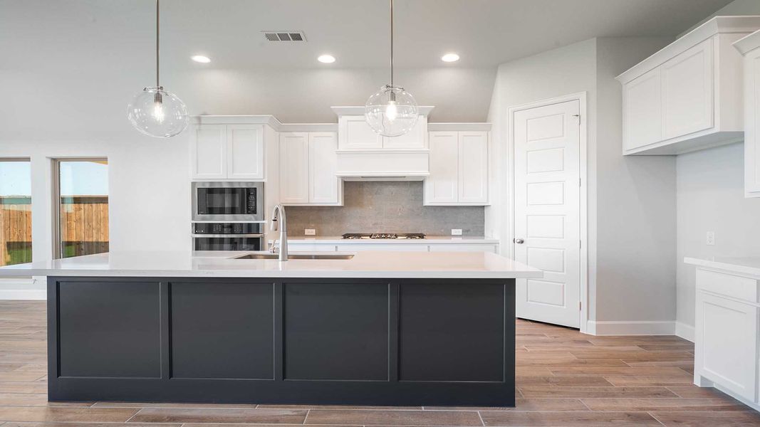 Furnished interior view inside a new home in North Sky 55', Celina (Image 9). Furnished interior view inside a new home in North Sky 55', Celina (Image 9).