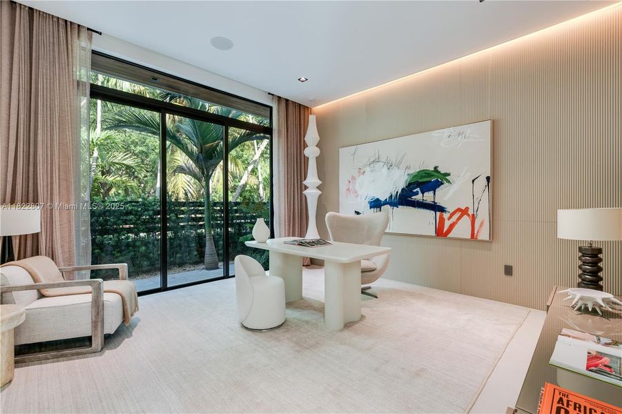 Furnished interior view inside a new home in , Miami (Image 14). Furnished interior view inside a new home in , Miami (Image 14).