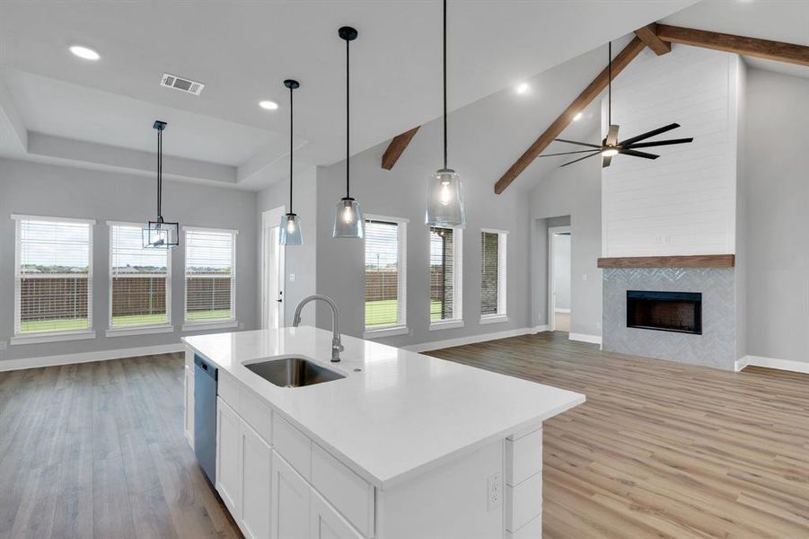 Furnished interior view inside a new home in , Venus (Image 11). Furnished interior view inside a new home in , Venus (Image 11).