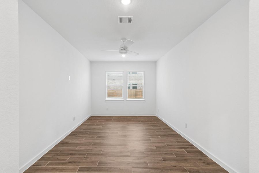 Dedicated media room